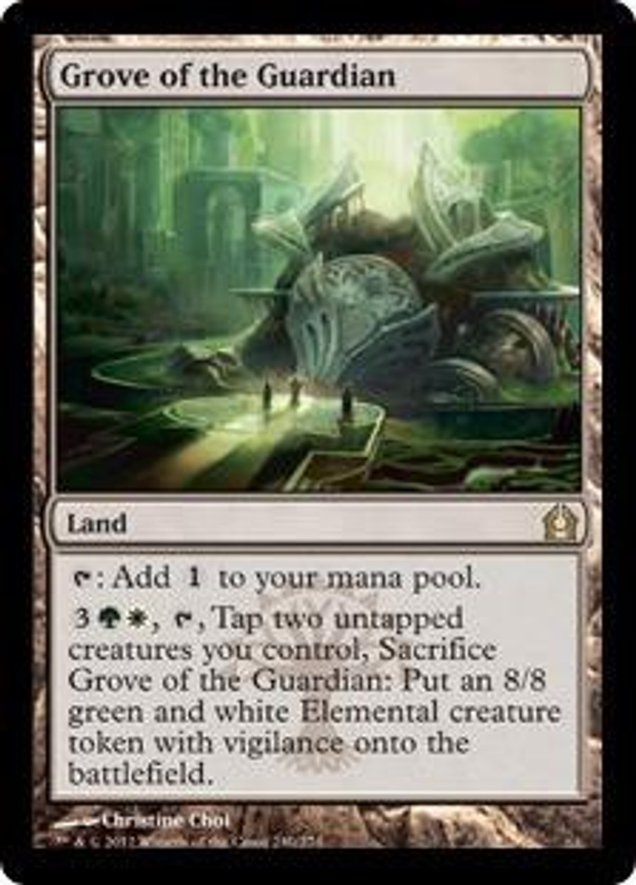 MtG Return to Ravnica Rare Grove of the Guardian #240