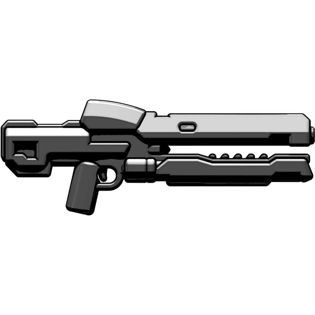 Brickarms Weapons Xrg Experimental Railgun 2 5 Black Toywiz - roblox zombie attack getting the minigun