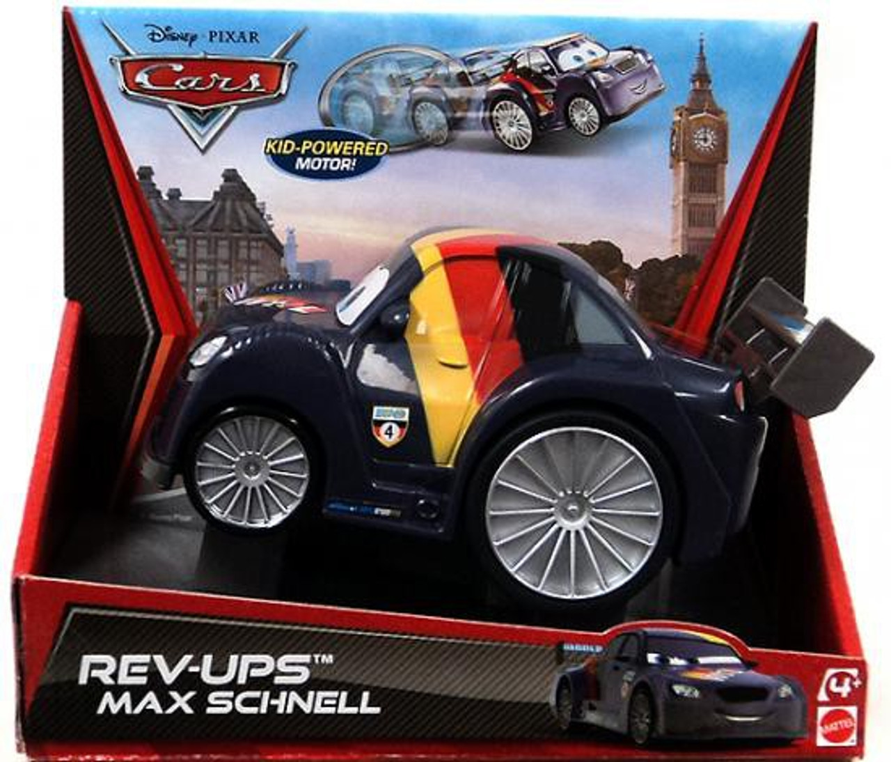 Disney Pixar Cars Rev Ups Max Schnell Plastic Car Mattel Toys Toywiz - roblox car rev
