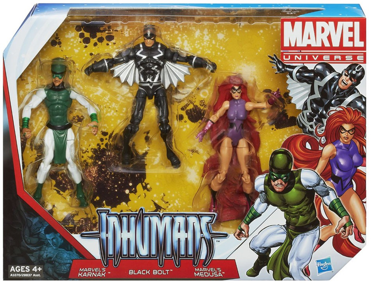 Marvel Universe Super Hero Team Packs The Inhumans 3.75