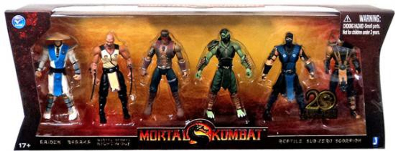 mortal kombat 6 inch action figures