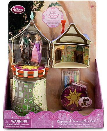 tangled rapunzel tower playset