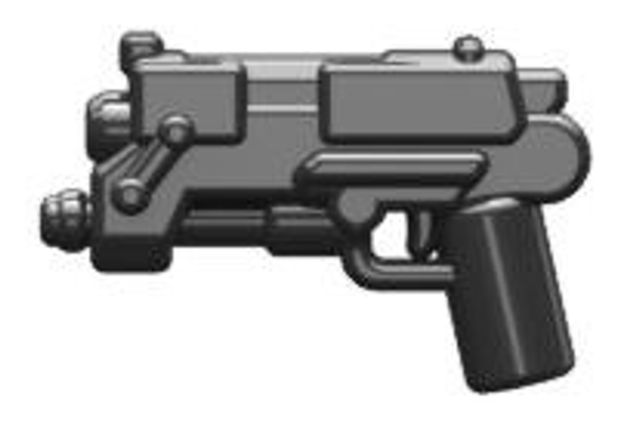 Military BrickArms HCSR .50 Cal Sniper Rifle W/ BIPOD for Minifigs Gunmetal 