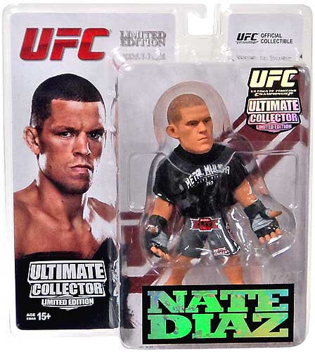 UFC Ultimate Collector Series 12 Nate Diaz Action Figure Limited