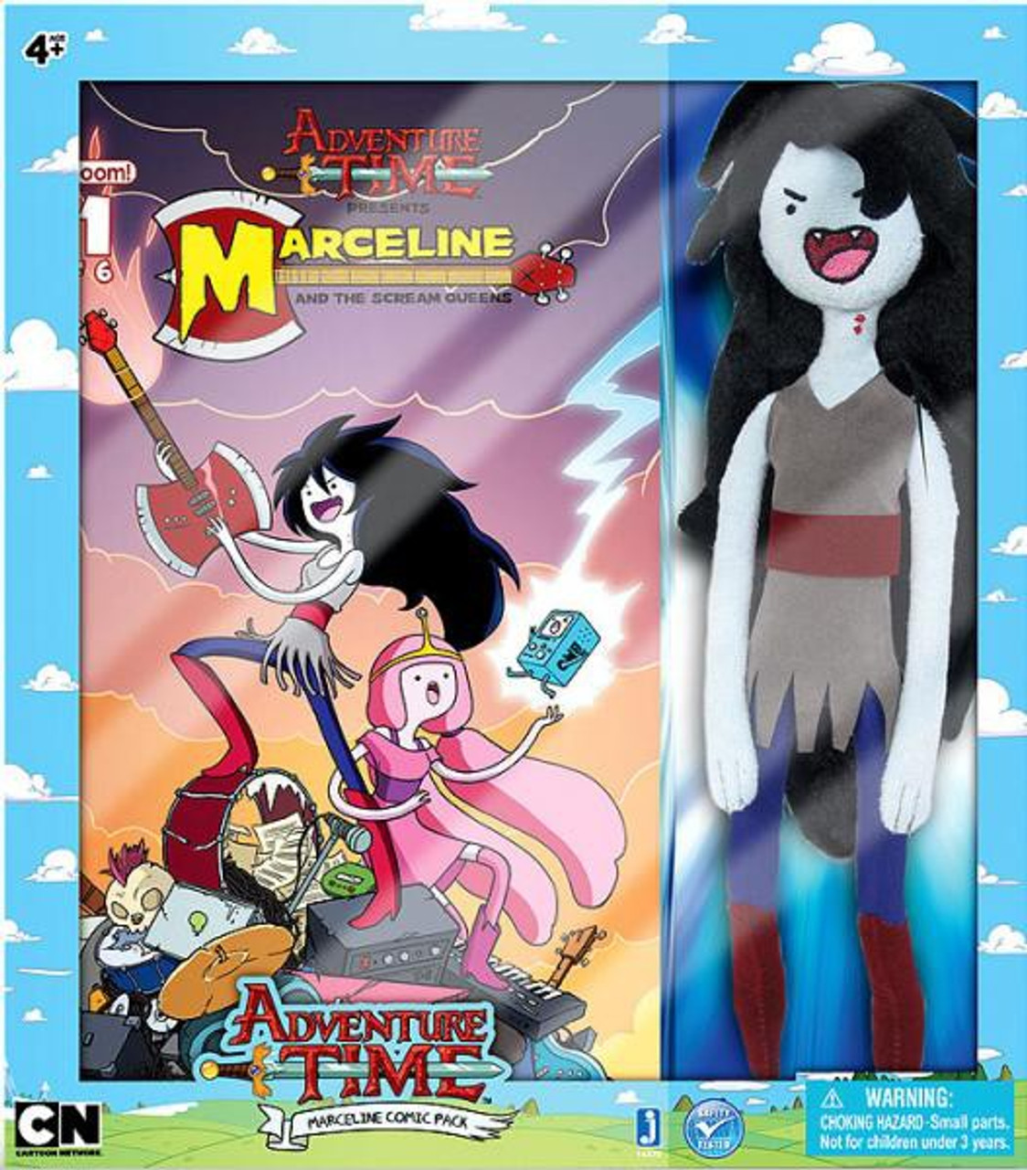 Adventure Time Marceline With Comic Book Plush Jazwares Toywiz - adventure time roleplay roblox