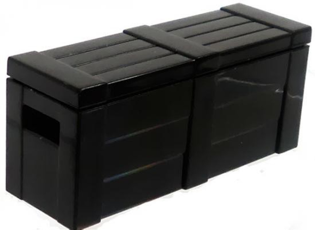 Brickarms Crate With Lid 2 5 Black Toywiz - borderlands 2 crate roblox