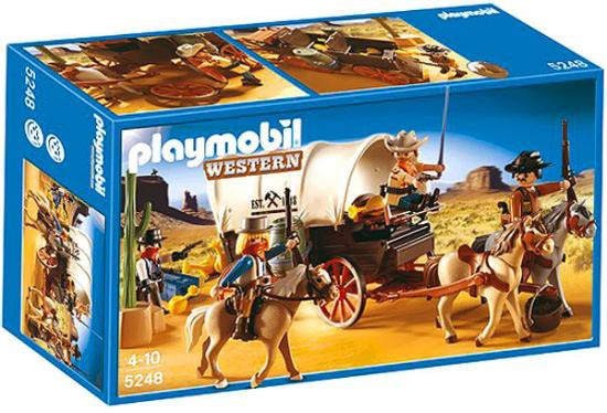 Playmobil Western Covered Wagon Raiders Set 5248 ToyWiz