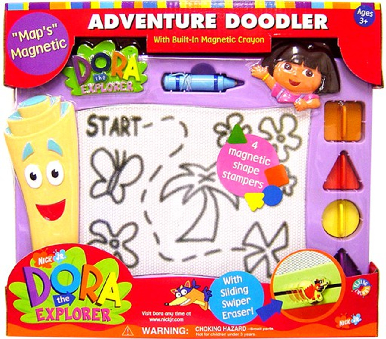 Dora The Explorer Maps Magnetic Adventure Doodler Jakks Pacific ToyWiz   Doraadventuredoodler  76324.1519978147 