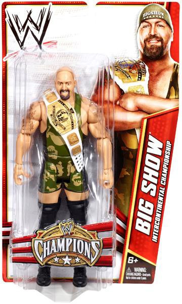 WWE Wrestling Champions Big Show Exclusive Action Figure Mattel