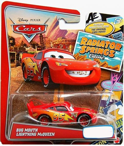 Disney Pixar Cars Radiator Springs Classic Bug Mouth Lightning