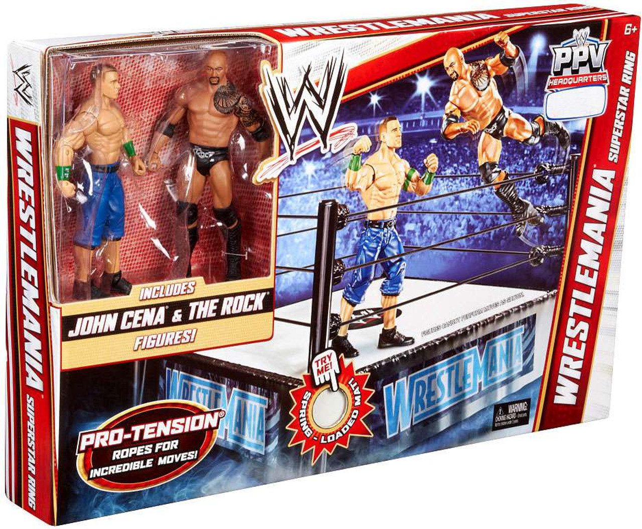 wwe playsets toys