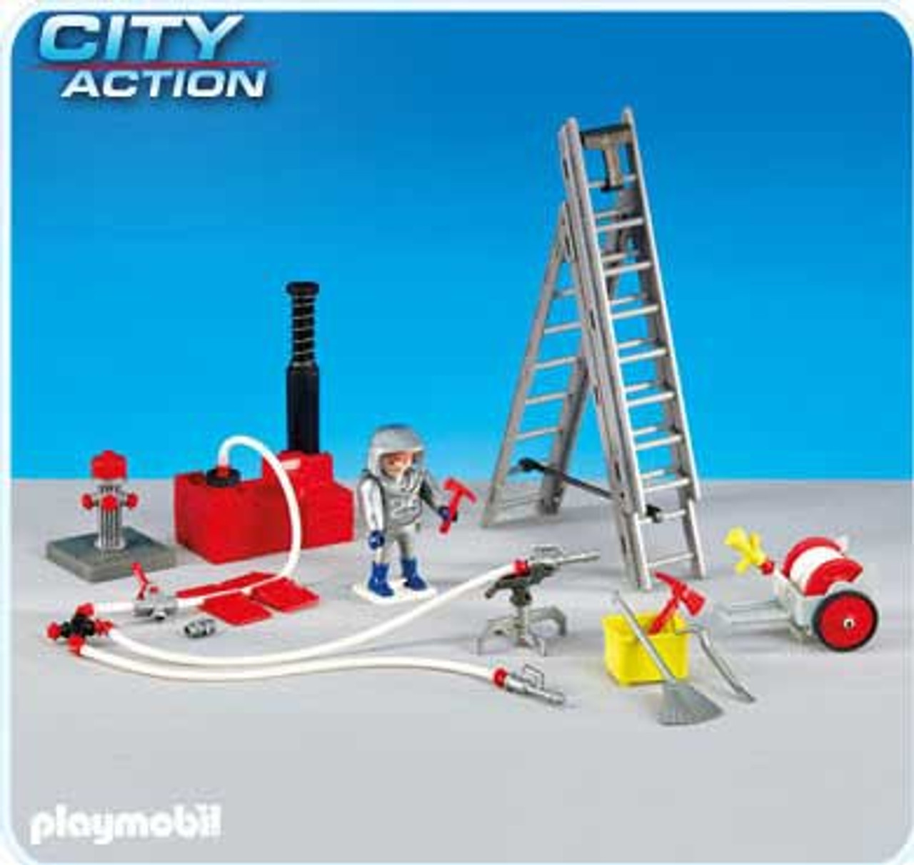 playmobil fire set