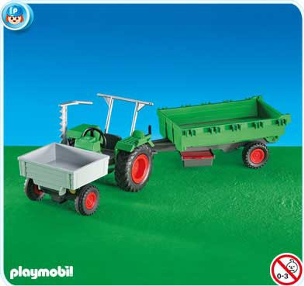 playmobil tractor trailer