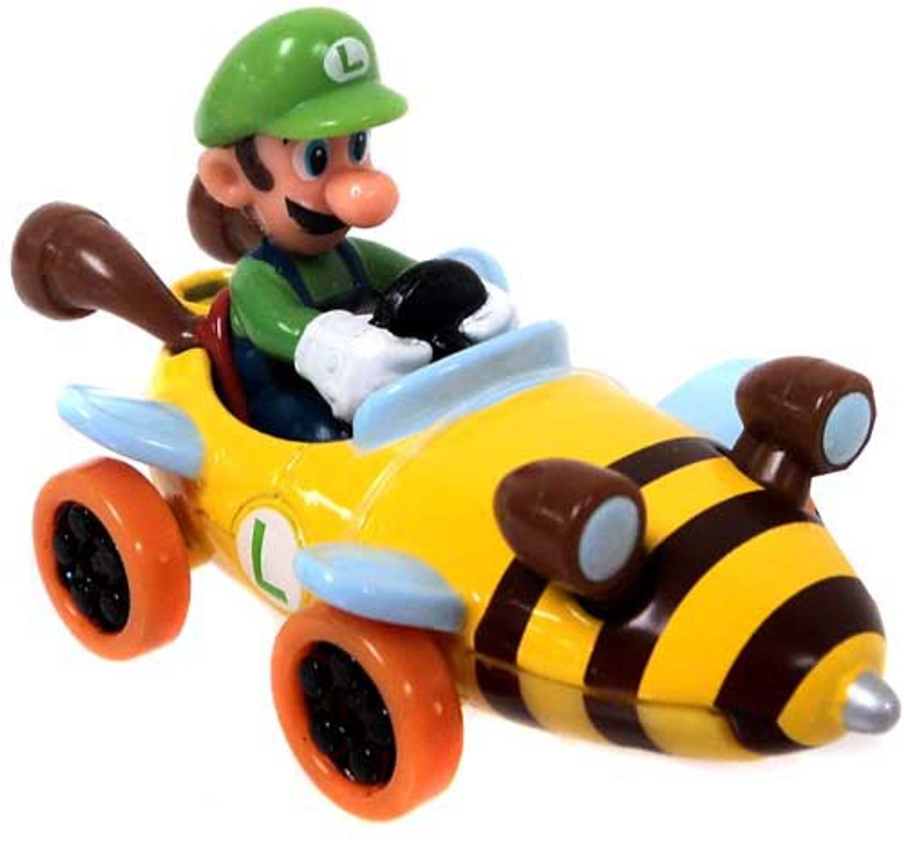 Super Mario Mario Kart Ertl Luigi Diecast Vehicle Bee Kart Tomy Toywiz - luigi roblox mario