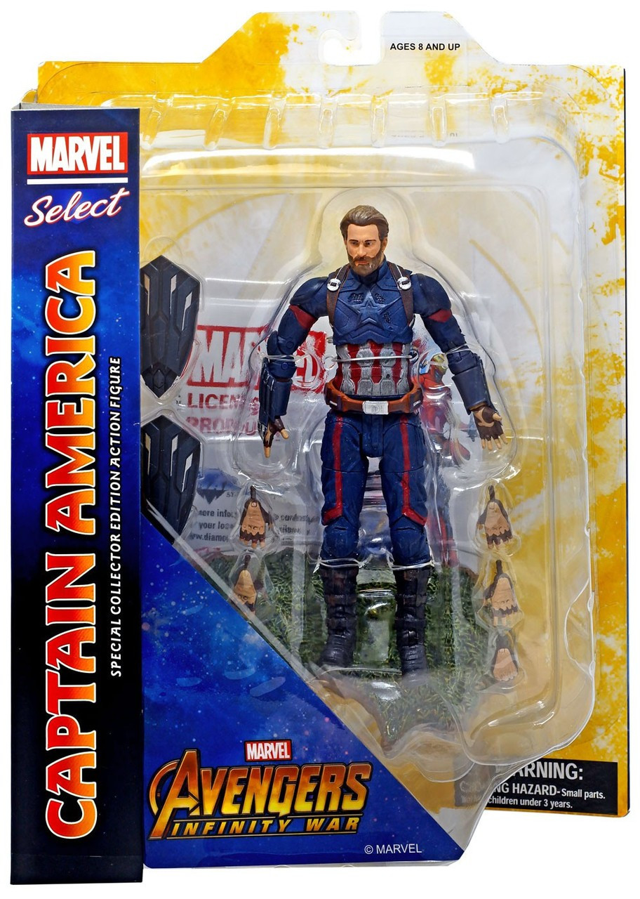 Marvel Avengers Infinity War Marvel Select Captain America 7 Action
