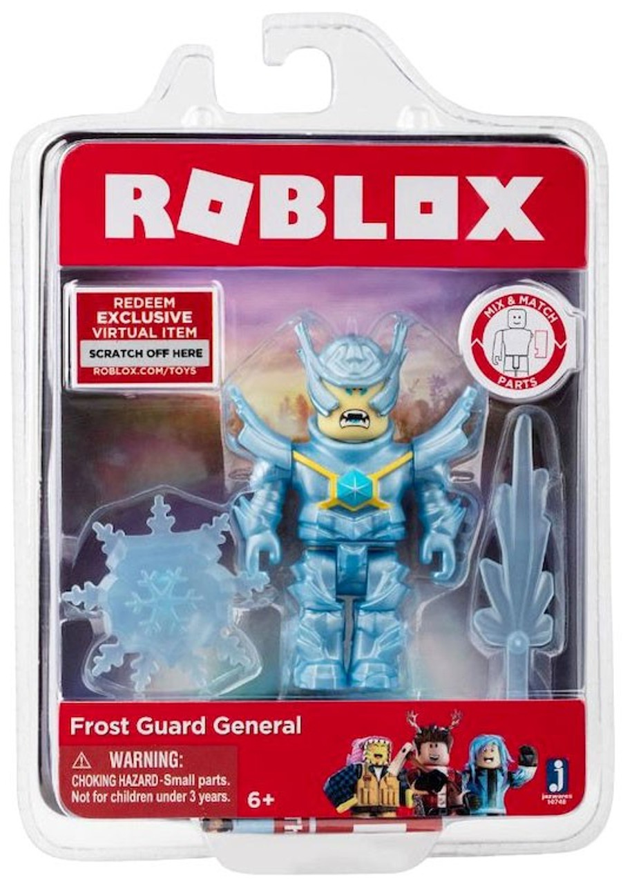 Roblox Frost Guard General 3 Action Figure Jazwares Toywiz - roblox item info api