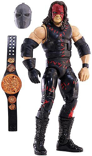 WWE Wrestling Elite Collection Series 22 Kane Action Figure Tag Team Championship Belt Entrance