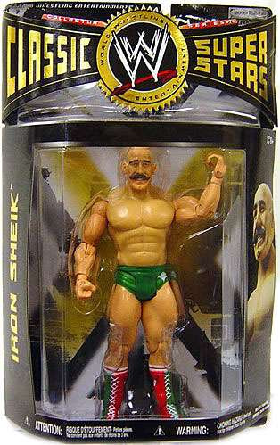 WWE Wrestling Classic Superstars Series 26 Iron Sheik Action