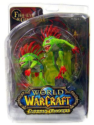 fish next to action figure