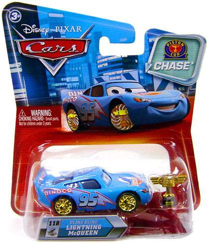 Disney Pixar Cars Series 2 Piston Cup Bling Bling Lightning McQueen