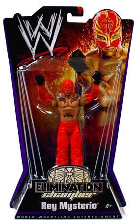 WWE Wrestling Elimination Chamber Series 1 Rey Mysterio Action Figure