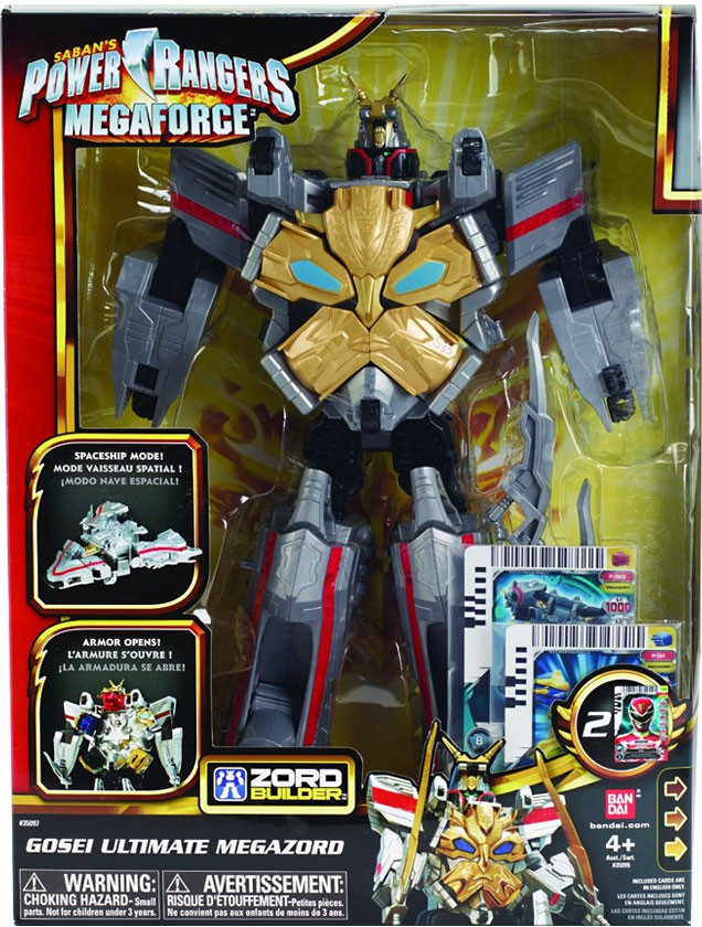 MEGA BLOKS série - POWER RANGERS MEGAFORCE robot MEGAZORD Gosei saban's figurine | UK
