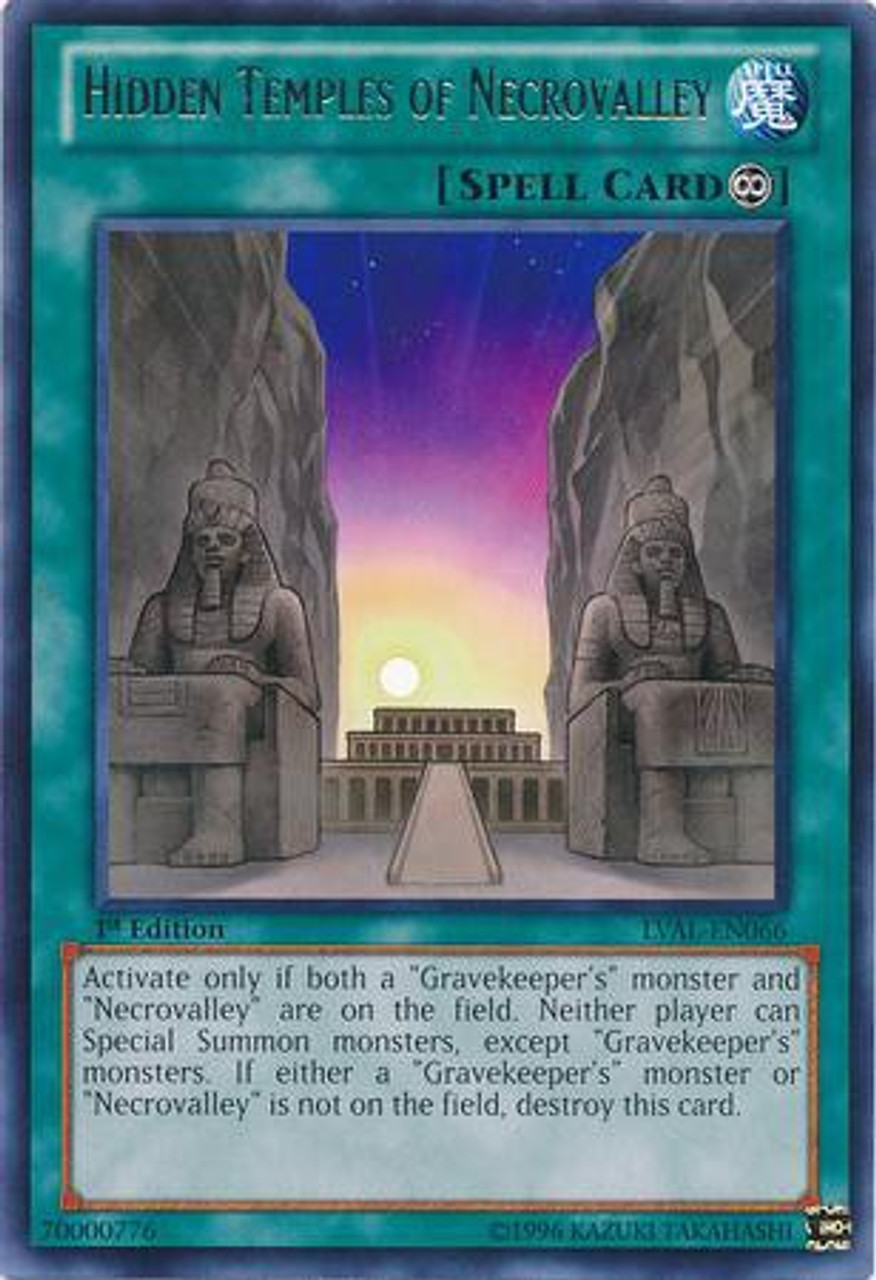 Yugioh Zexal Legacy Of The Valiant Single Card Rare Hidden Temples Of Necrovalley Lval En066 Toywiz - roblox vale all hidden spells
