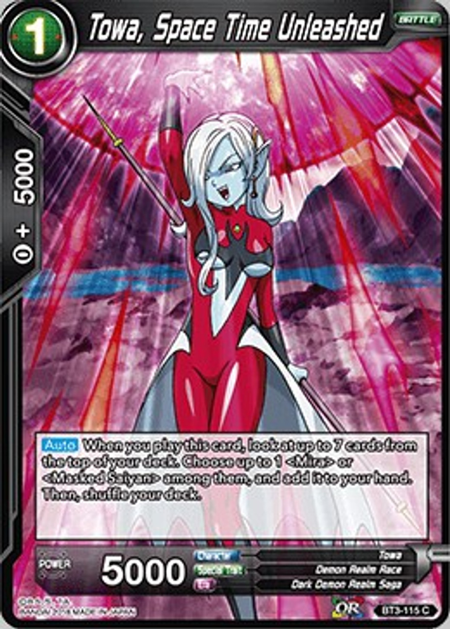 Dragon Ball Super Collectible Card Game Cross Worlds Single Card Common Towa Space Time Unleashed Bt3 115 Toywiz - usd demon god towa roblox Dragon Ball Super Collectible Card Game Cross Worlds Single Card Common Towa Space Time Unleashed Bt3 115 Toywiz - demon god towa roblox