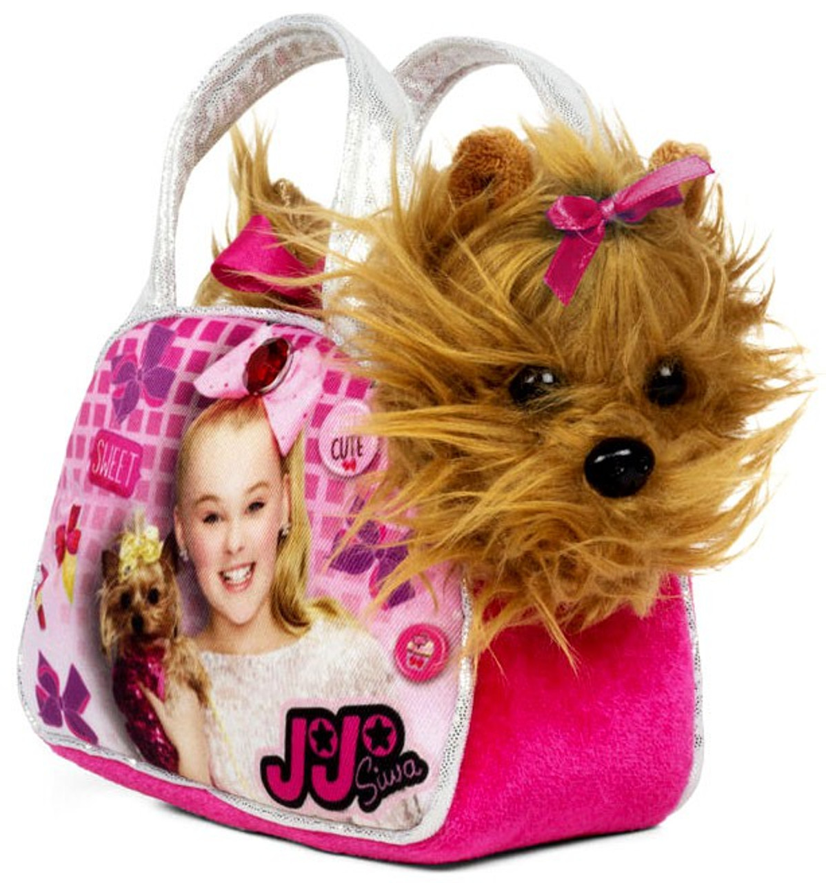 jojo siwa bow bow dog plush