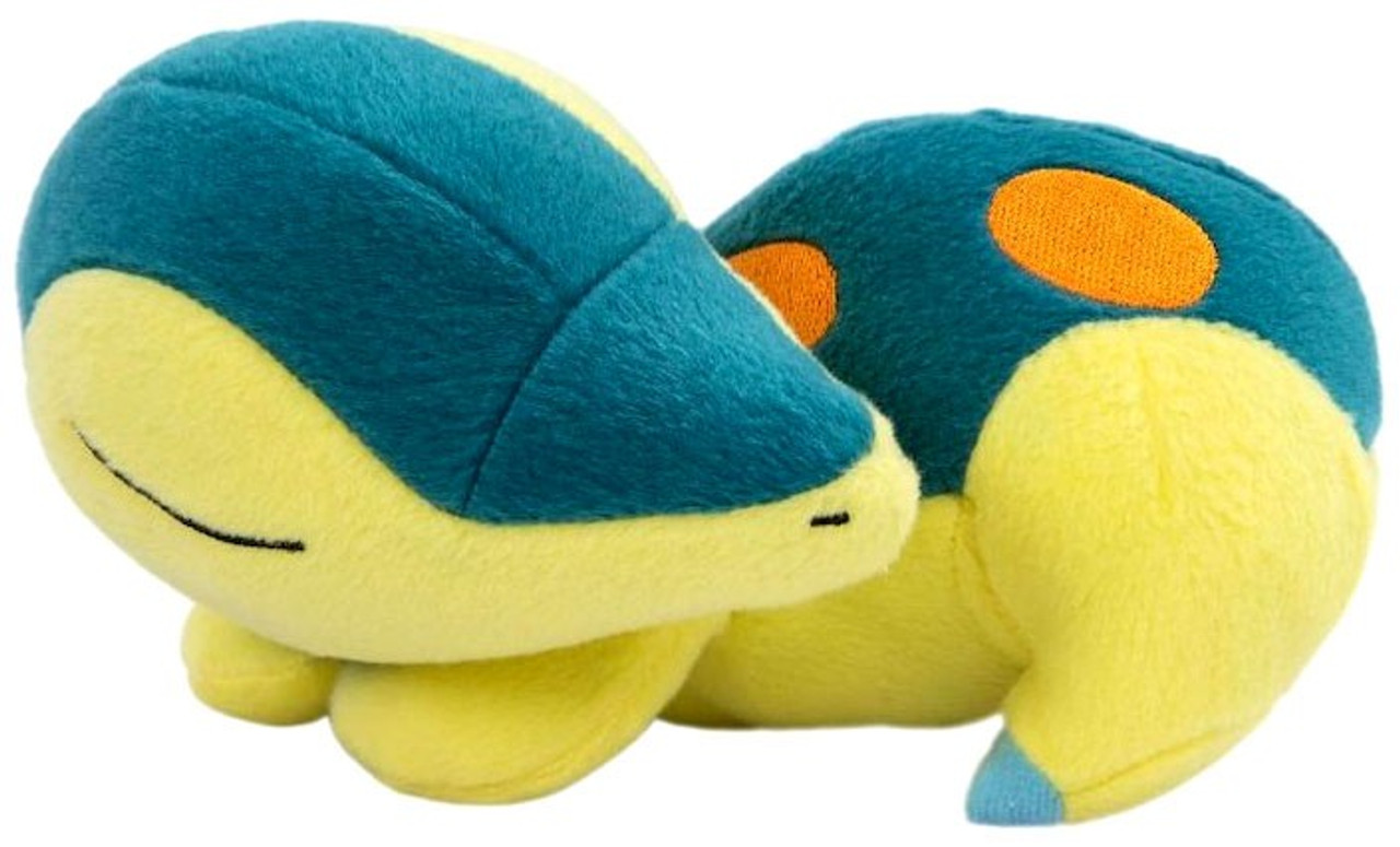 sleeping totodile plush