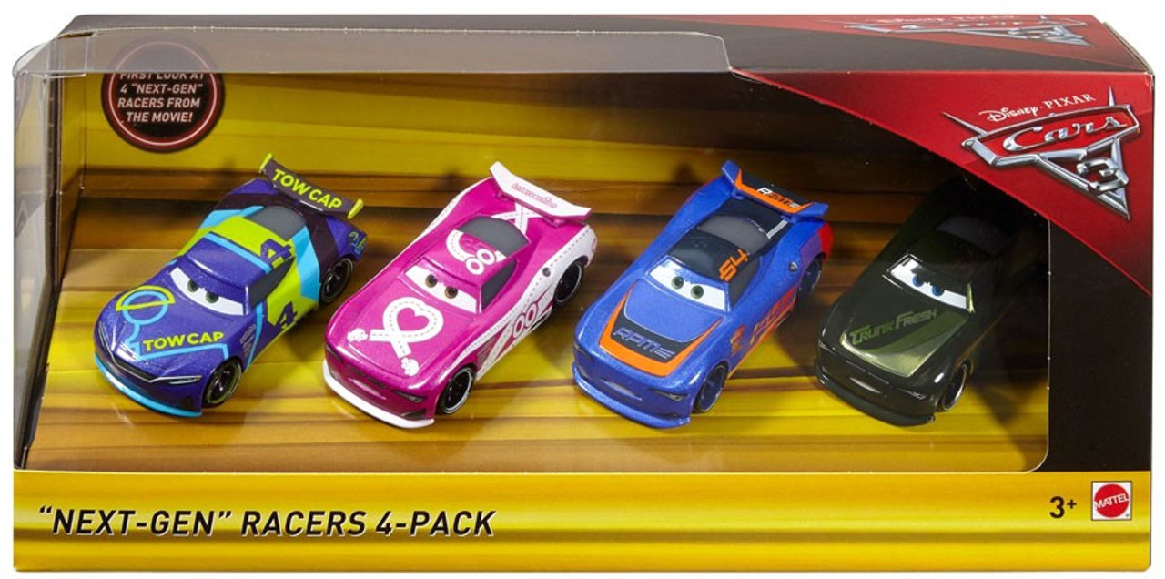 disney cars next gen 4 pack