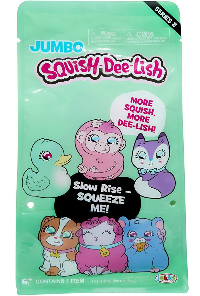 Squish-Dee-Lish JUMBO Series 2 Mystery Pack Jakks Pacific - ToyWiz