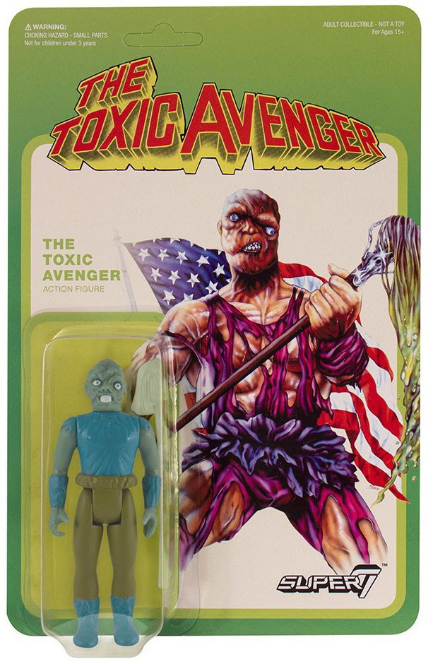 The Toxic Avenger ReAction Toxic Avenger 3.75 Action Figure Movie