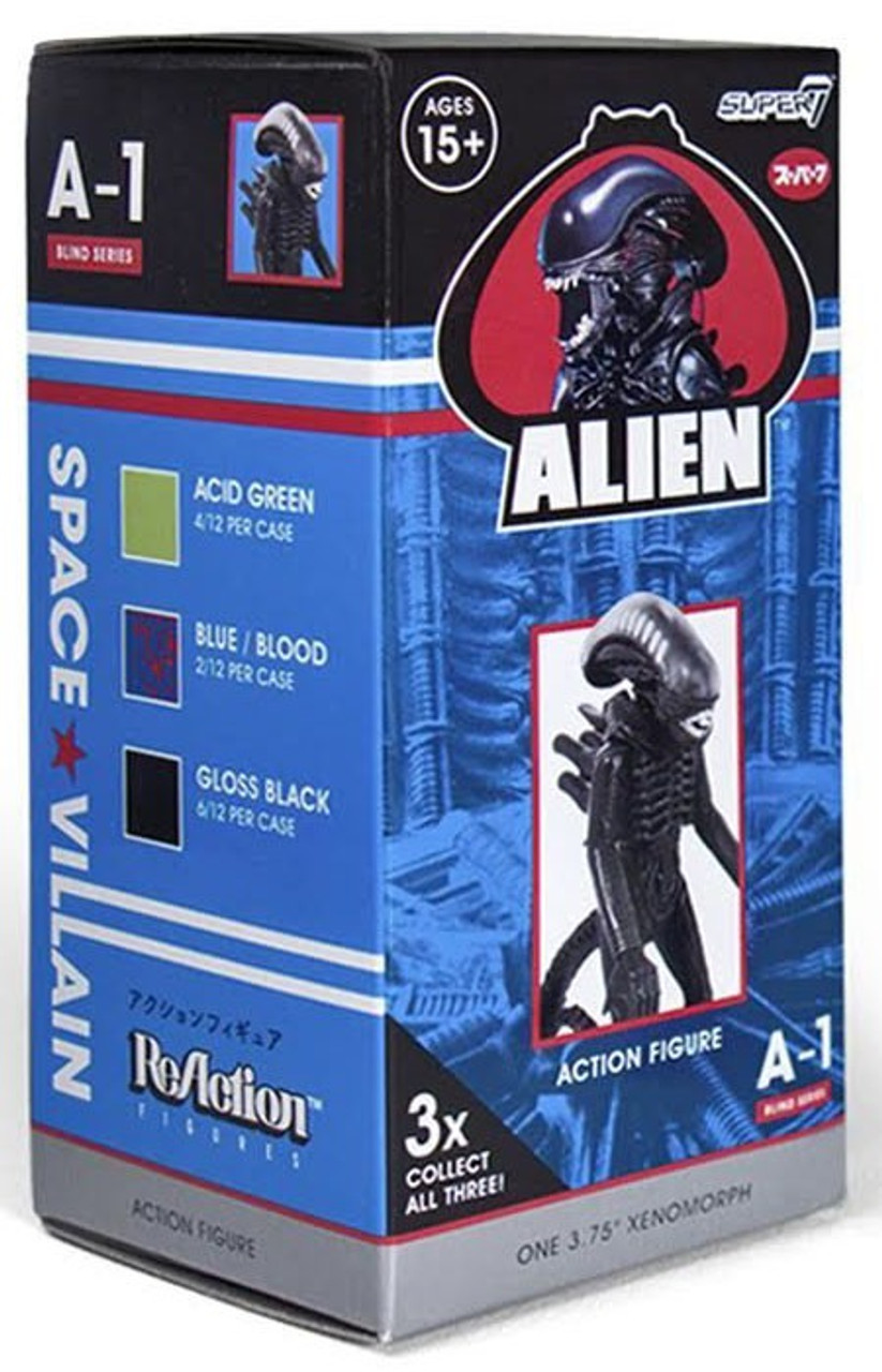 Reaction Alien Series 1 Xenomorph 3 75 Mystery Pack 1 Figure Super7 Toywiz - megazine roblox core figure pack