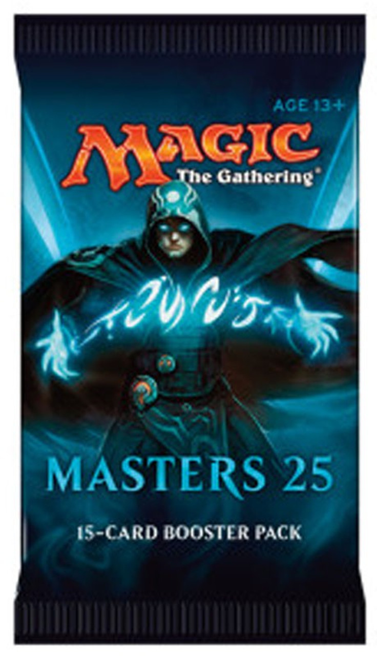 Magic The Gathering Trading Card Game Masters 25 Booster Pack Wizards Of The Coast Toywiz - attack on titan 25 pp per kill roblox