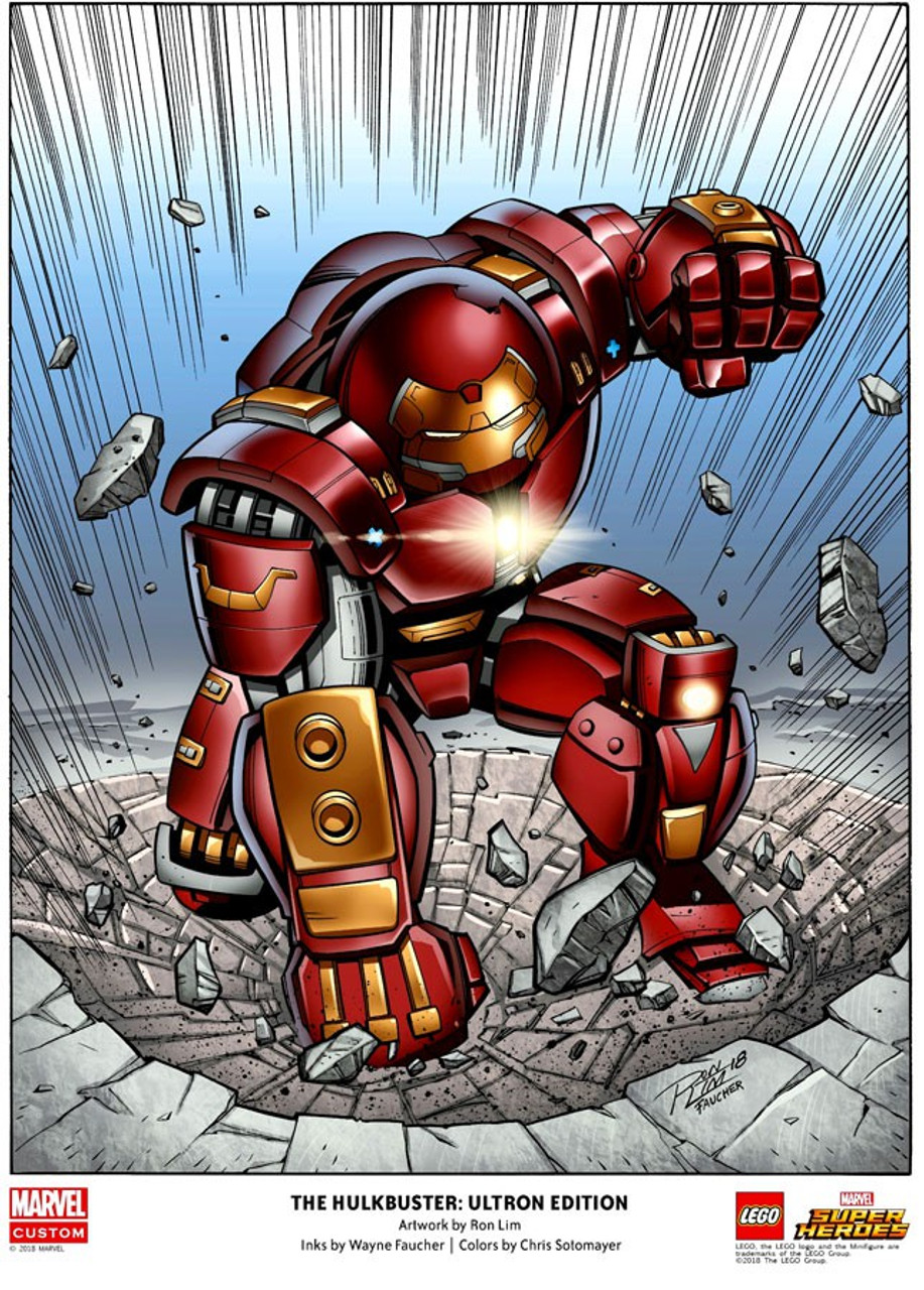 lego iron man hulkbuster ultron edition