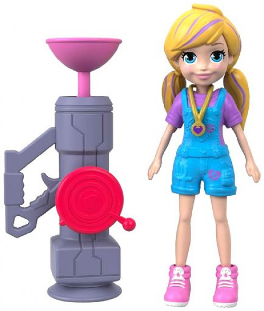 Polly Pocket Zip N Blast Polly 3.75 Mini Figure Mattel Toys - ToyWiz