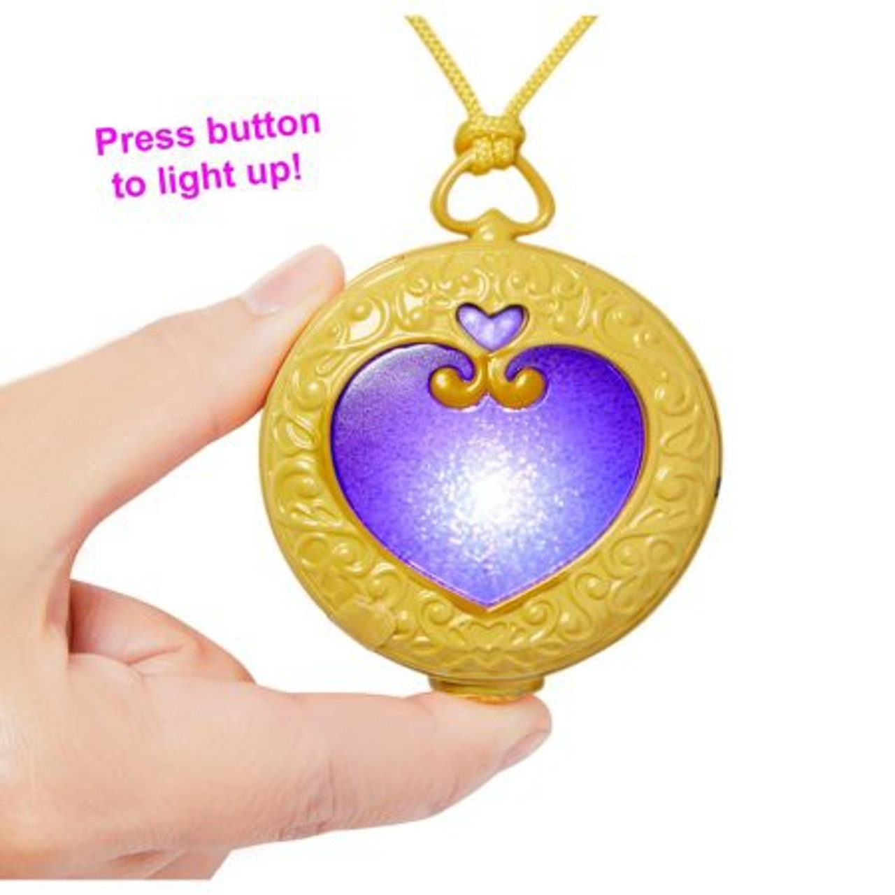 polly pocket magical light up locket