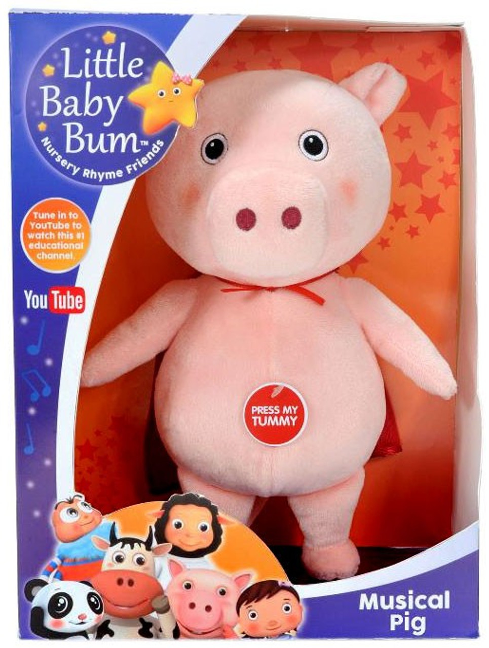 Little Baby Bum Musical Pig 10 Plush With Sound Commonwealth Toys Toywiz