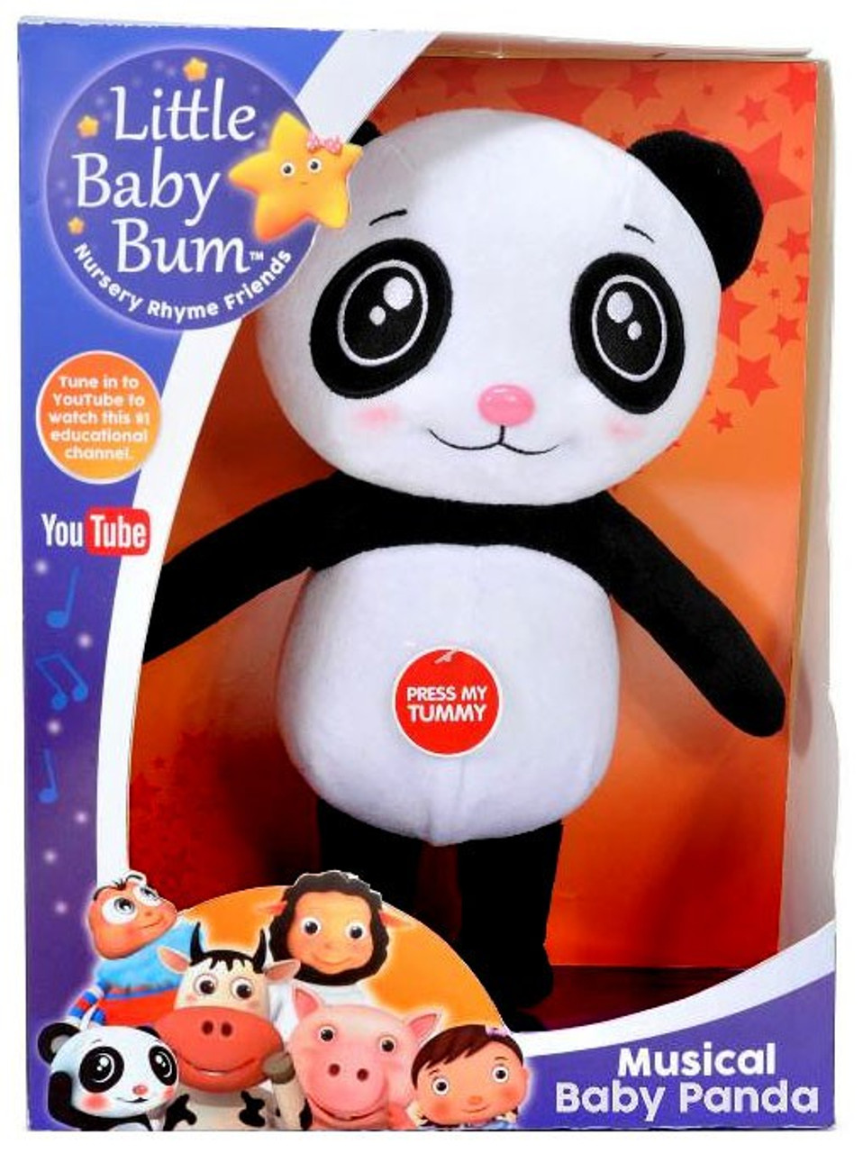 little baby bum panda toy
