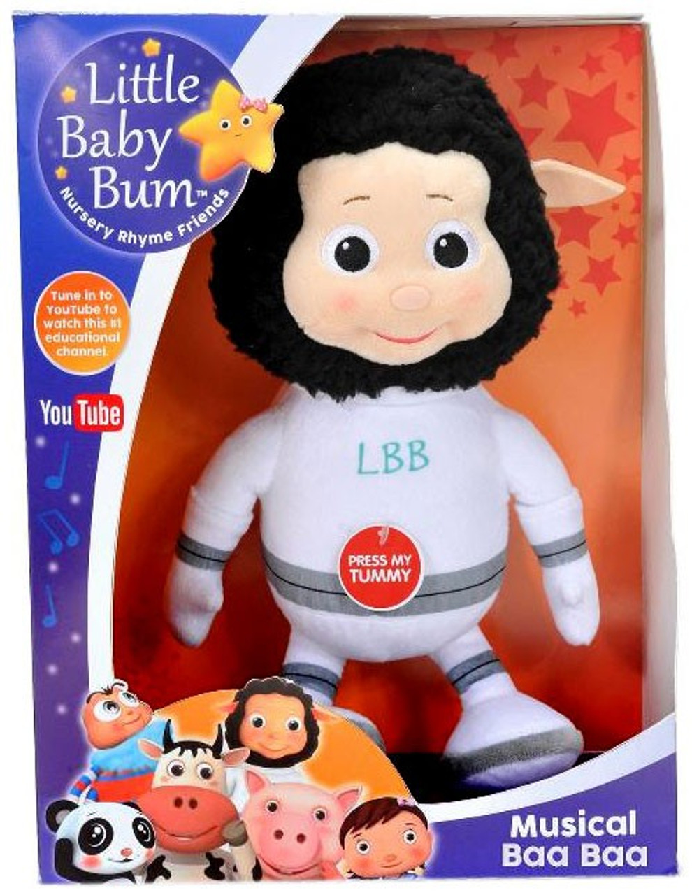 little baby bum panda toy