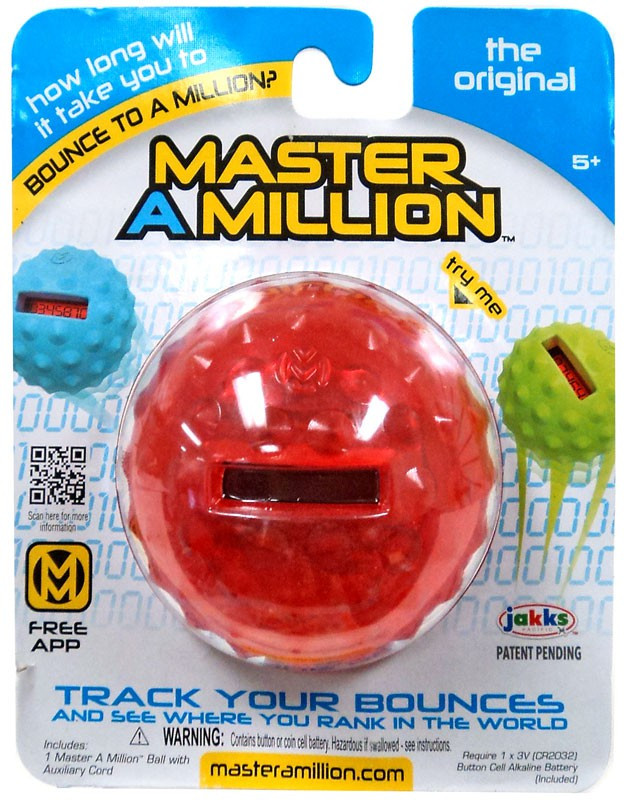 red bouncy ball