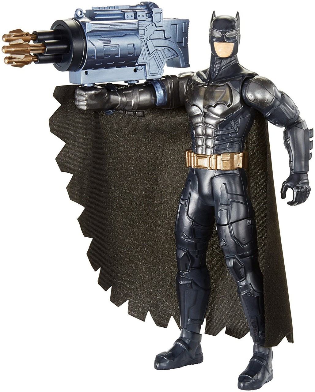 DC Justice League Movie Electro Gauntlet Batman 12 Action Figure Lights Sounds Mattel ToyWiz