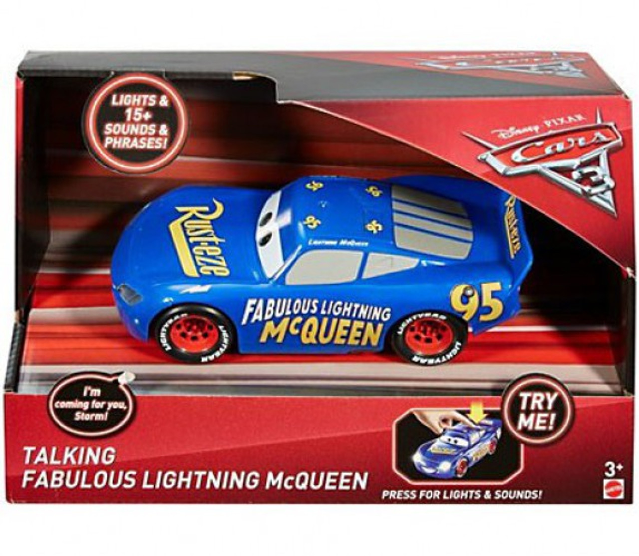 talking lightning mcqueen toy car