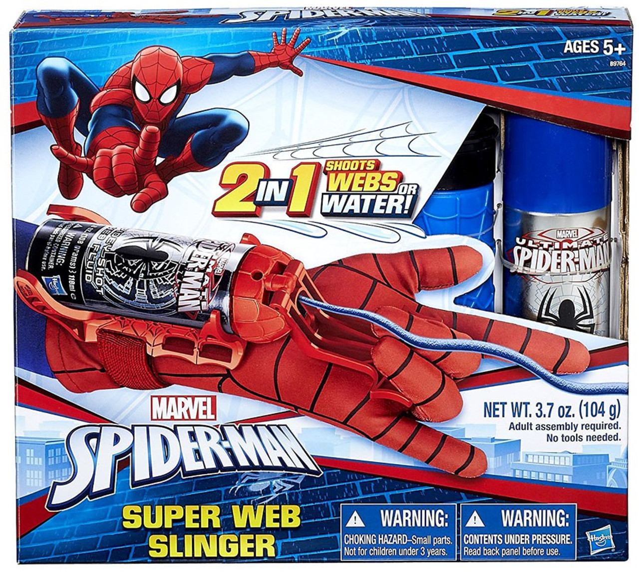 web slinging spider man toy