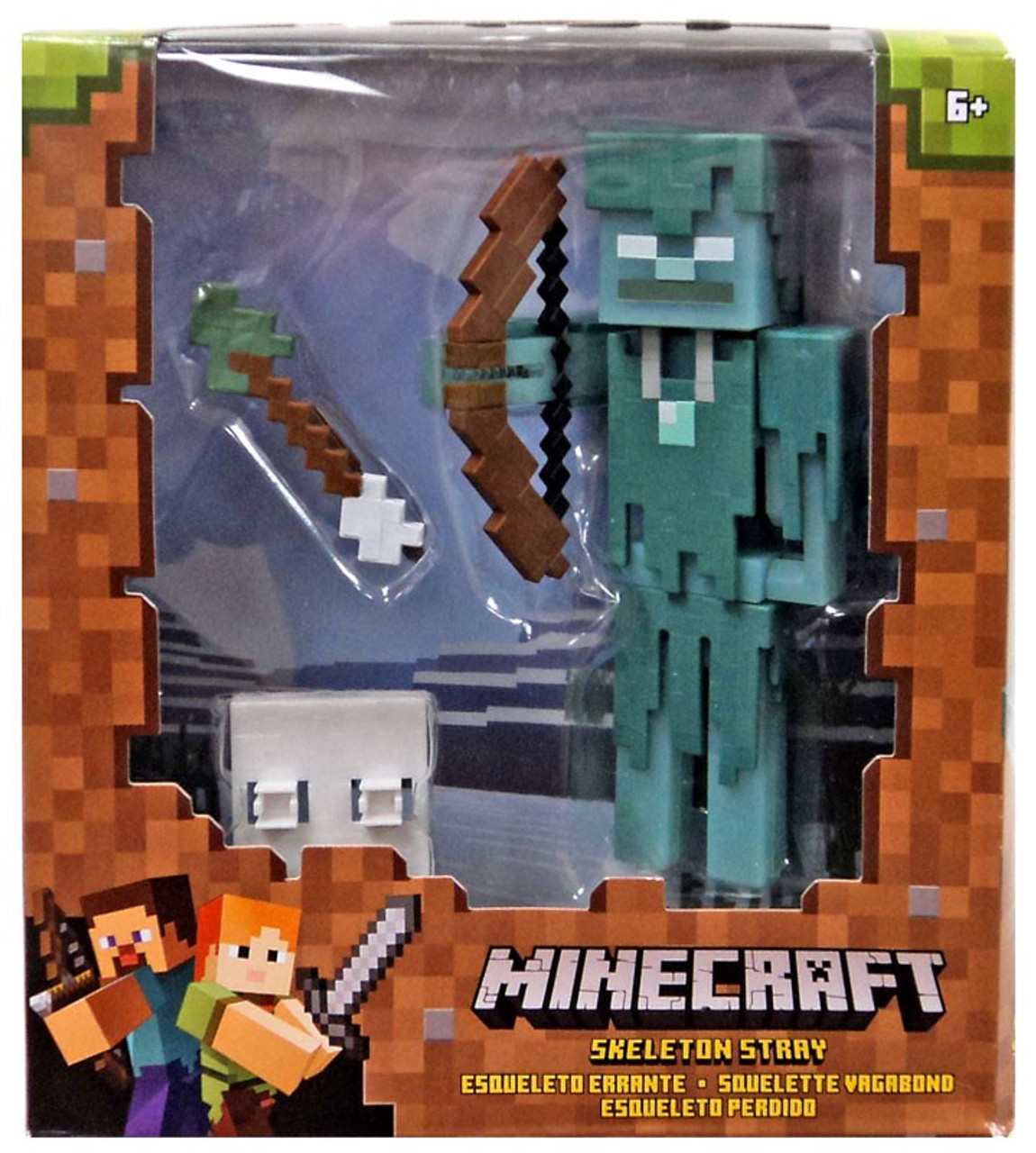 Minecraft Skeleton Stray 5 Action Figure Mattel Toys - ToyWiz