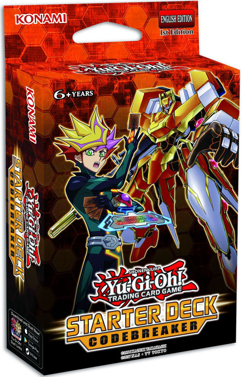 Wallpaper Yugioh Trading Card Game Codebreaker Starter Deck Konami Toywiz Free