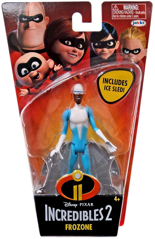 Disney Pixar Incredibles 2 Super Poseable Series 1 Frozone 4 Basic