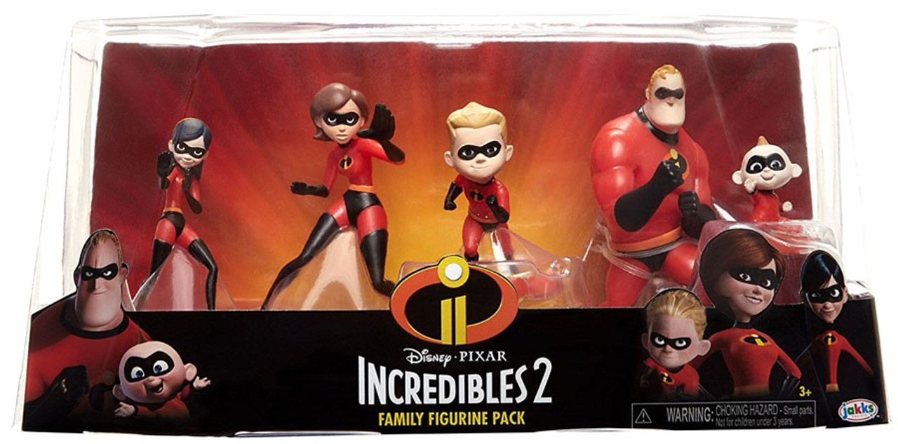 incredibles figurine set