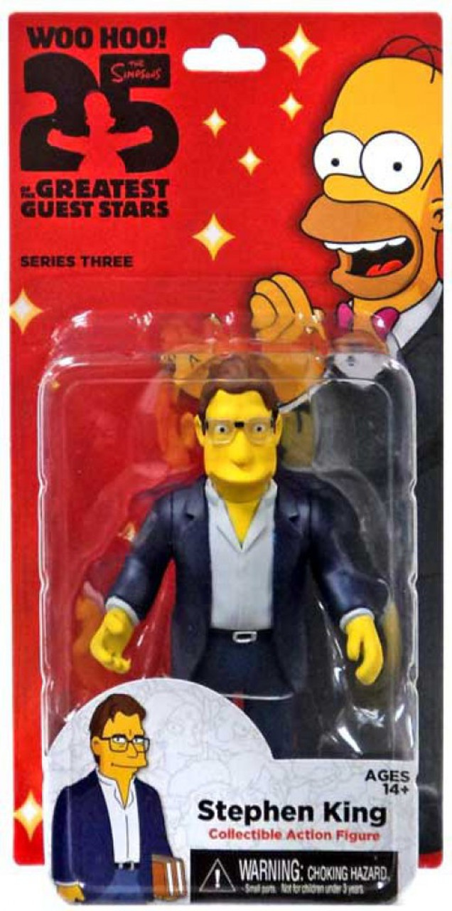 Neca The Simpsons Greatest Guest Stars Series 3 Stephen King 5 Action Figure Toywiz - pin by tom playz on king outfit king outfit roblox roblox codes